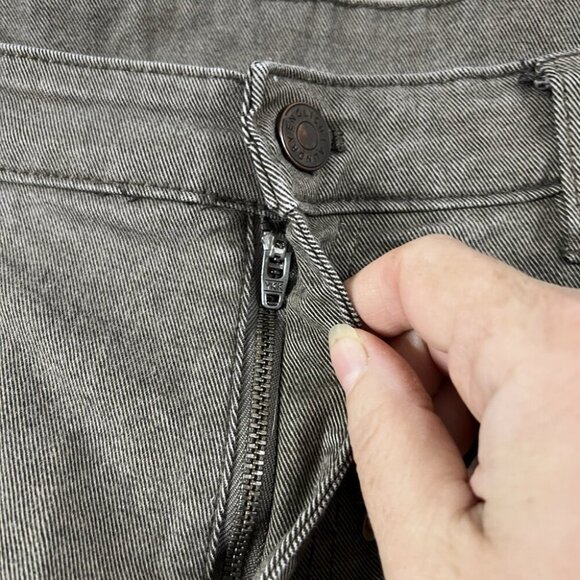 English Laundry Jeans Men's Gray Stretch Brixton Designer Denim Size 40x30 - Picture 5 of 9